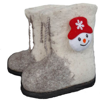 Felt shoes for children / Хүүхдийн эсгий гутал ултай